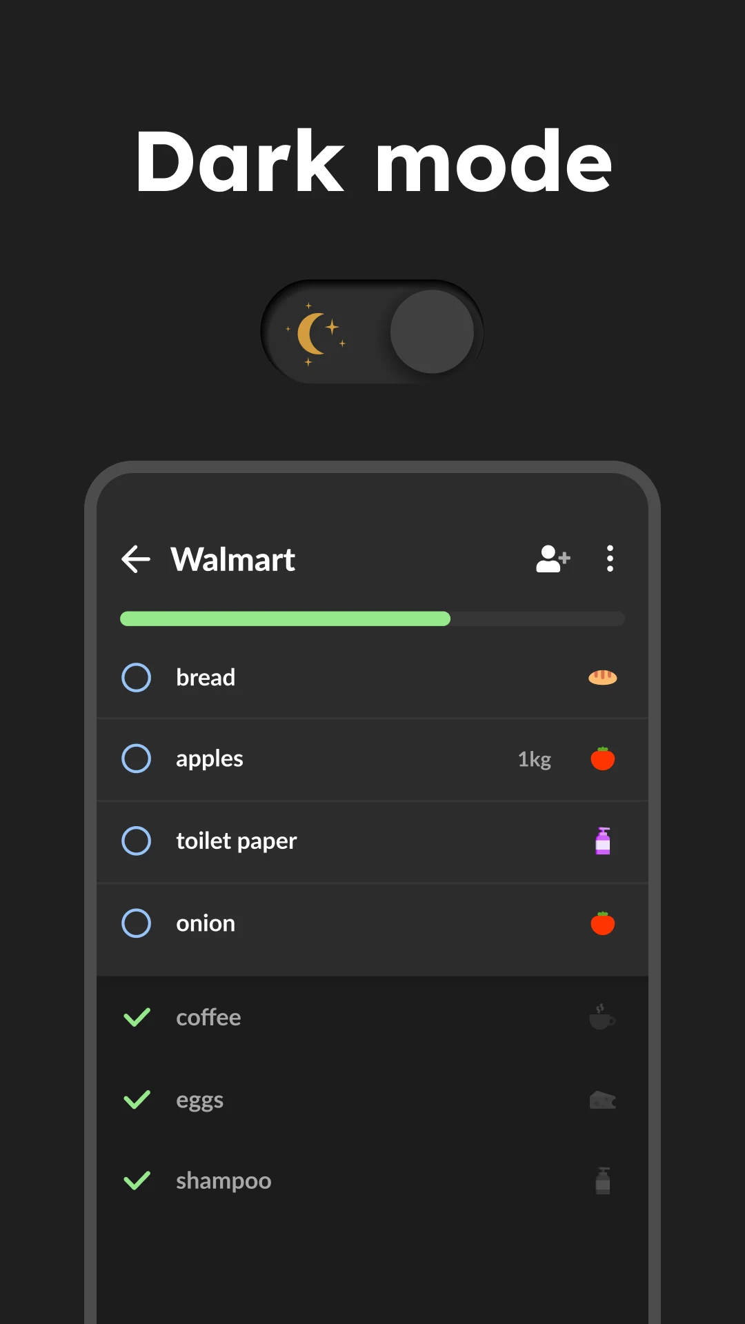 Shopping List - Listonic screenshot