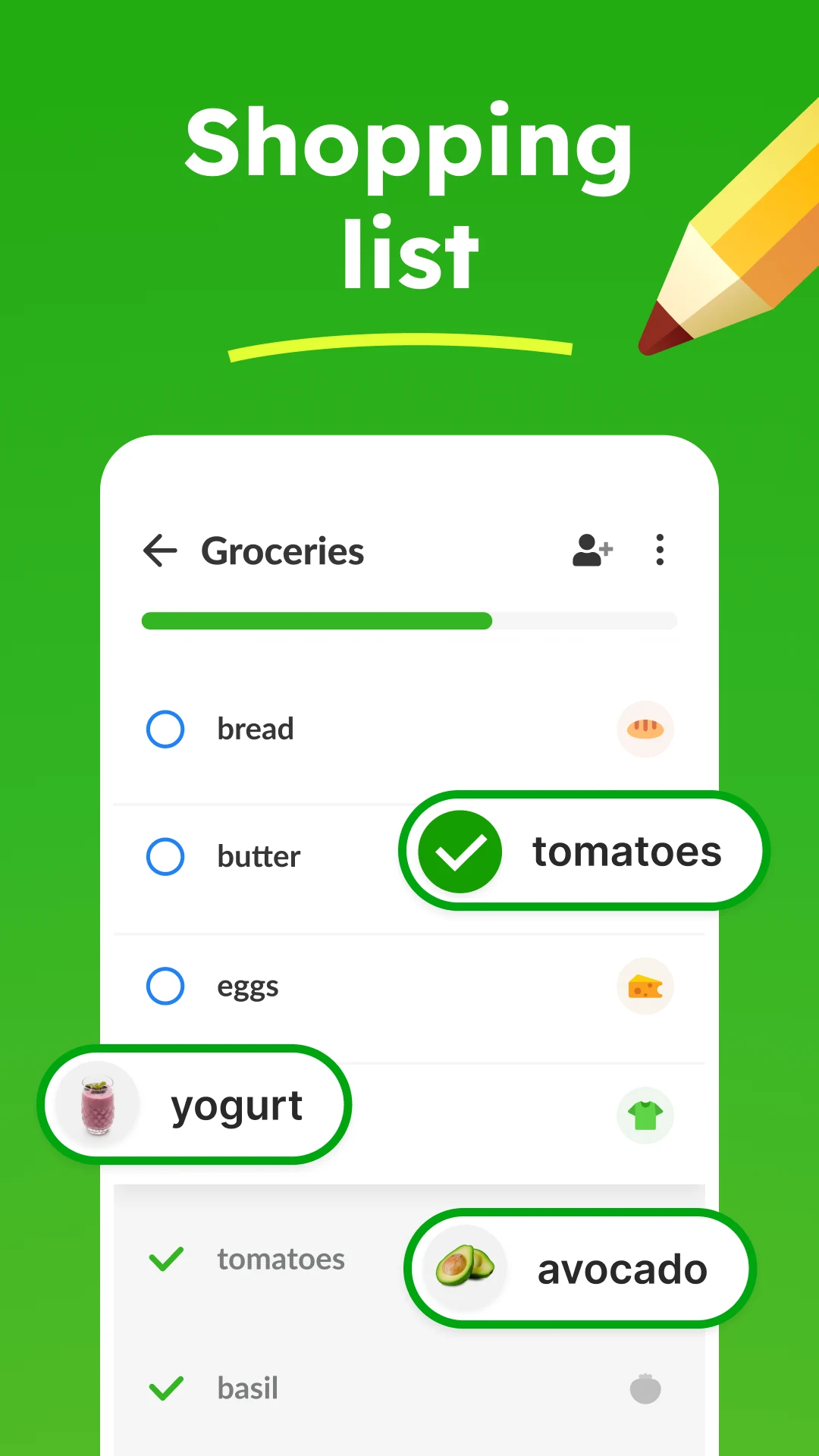Shopping List - Listonic screenshot